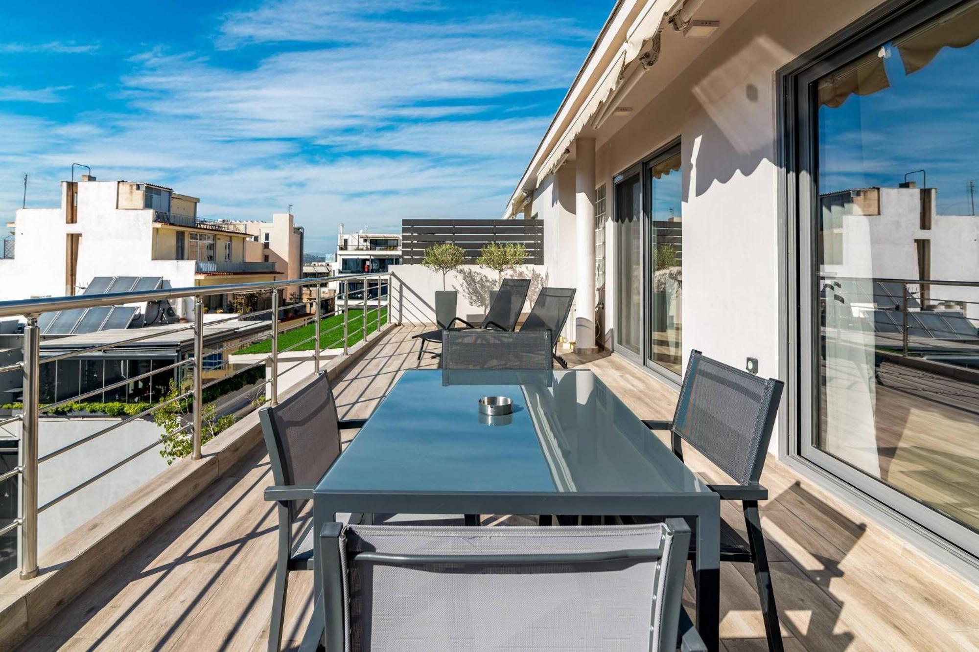 Dreamy Athens Penthouse With Acropolis View Atenas Exterior foto